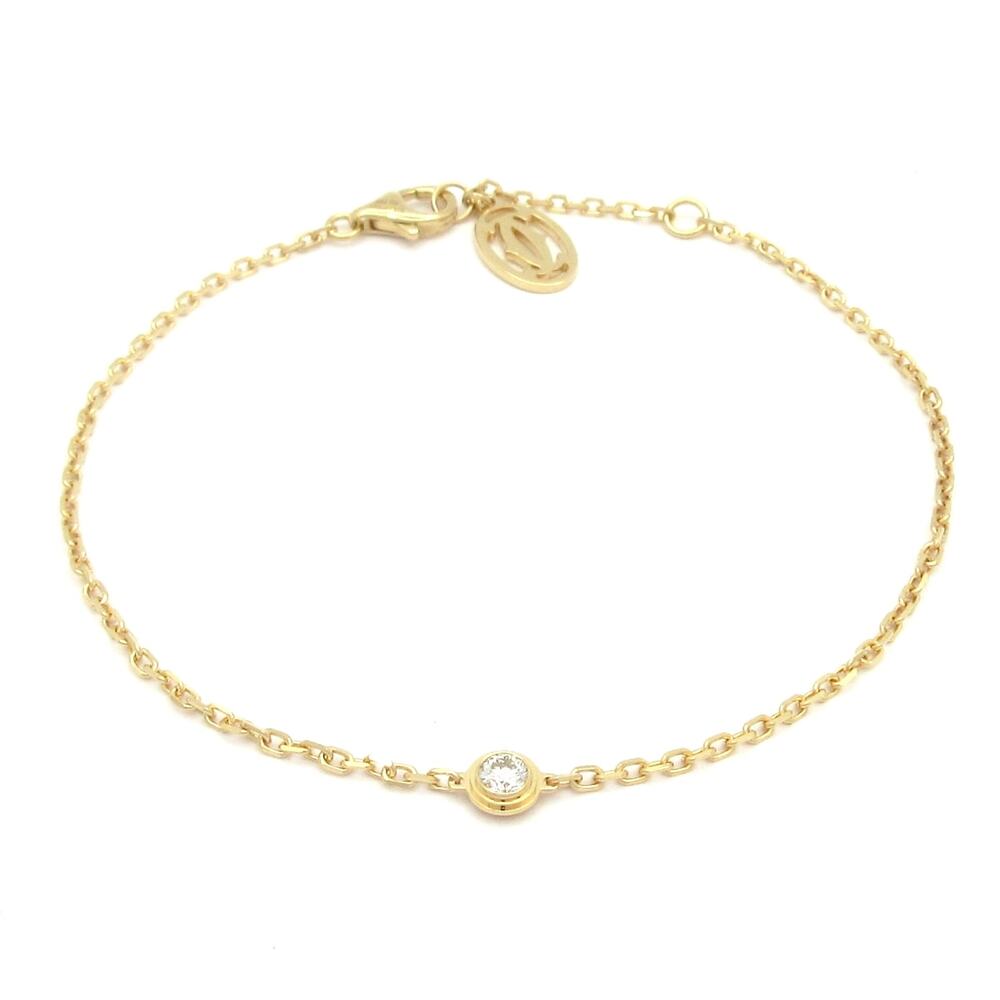 Cartier d'Amour Small Bracelet 18K Yellow Gold Diamond